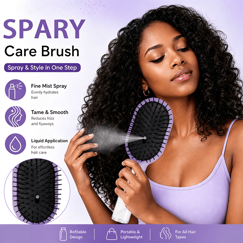 2pcs WanMei 2-in-1 Hair Styling Tool & Detangling Brush