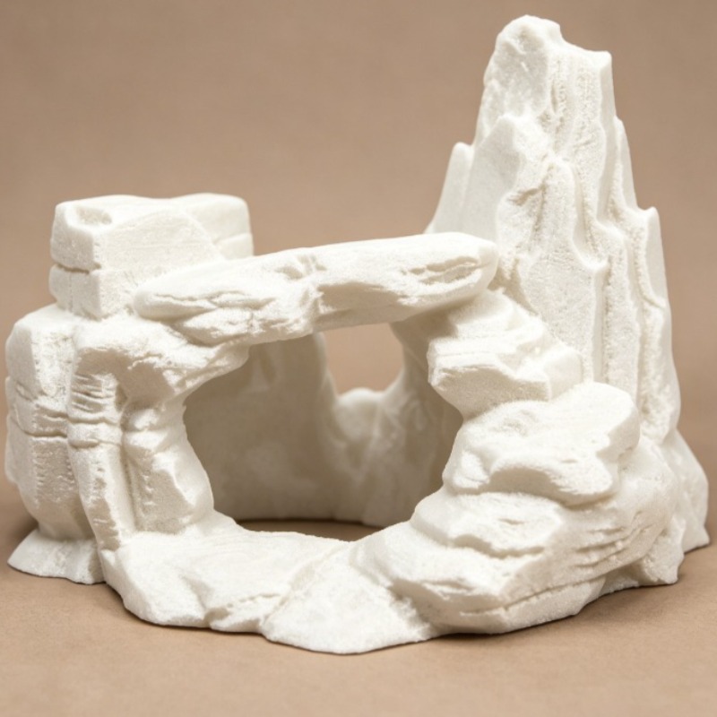 TEMU 1pc - Mini Terrain Cave Statue Ornament, An Decor Piece. It A Thoughtful Gift For Easter, Valentine's Day, , And Other Holidays. Suitable For