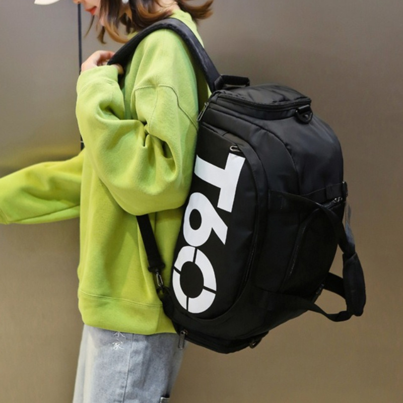 Spacious Gym Bag Suitable for Football, Travel, And Everyday Use, Featuring a Separate Shoe Compartment, Available in Various Colors And Equipped with Multiple Pockets. Perfect for Sports Trips, Swimming, Taekwondo, Football, Gym Activities