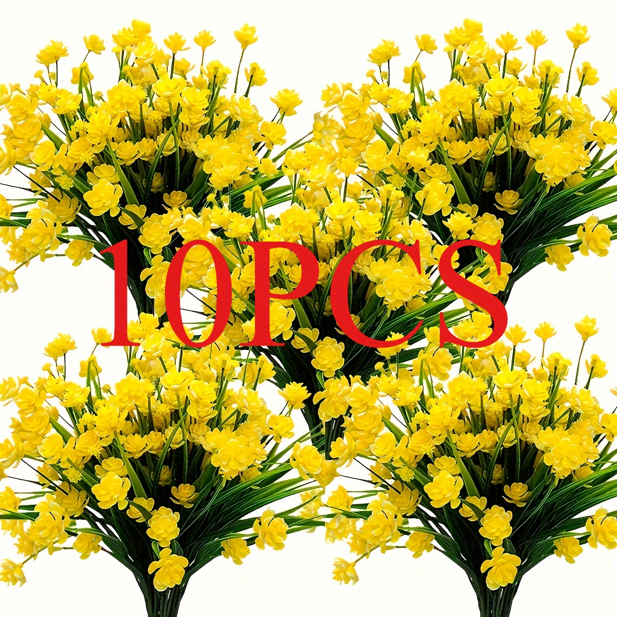 10 bndel knstliche blumen auenbereich uv bestndig - Temu Germany