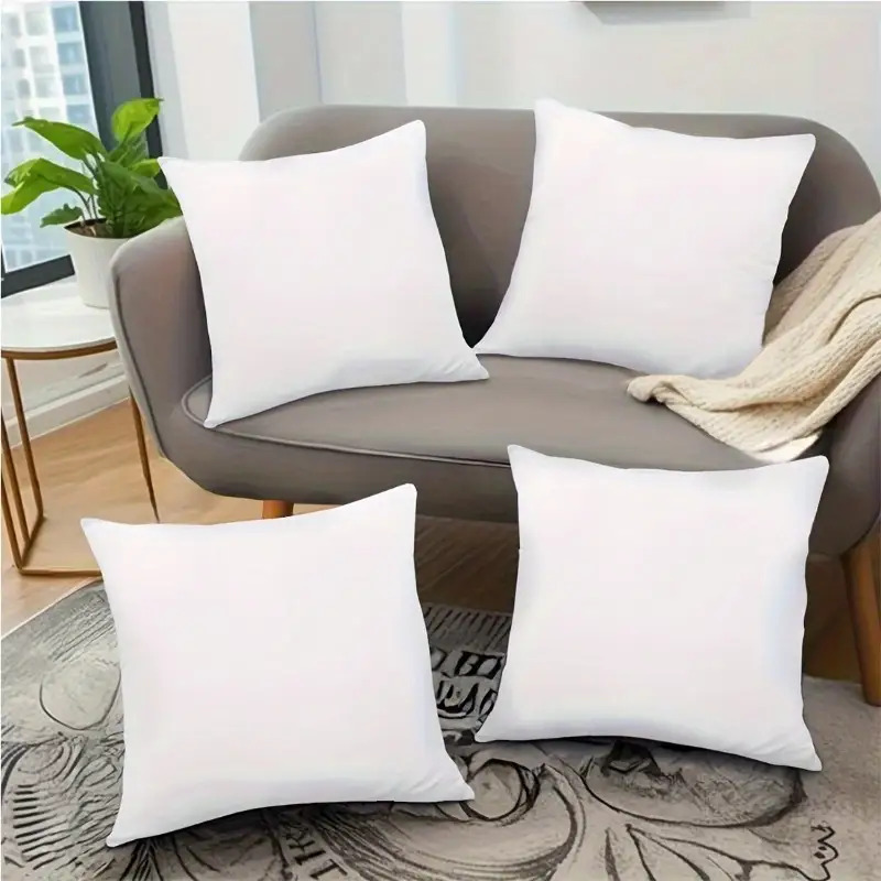 TEMU Set Of 4 Cushion Covers For Living Room Sofa (pillow Inserts Not Included), Sofa Cushion Cover, Living Room Sofa Cushion Cover