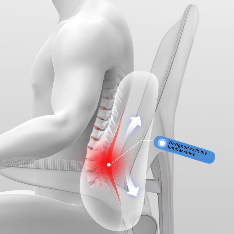 suitable for office chairs and car seats lumbar support pillows medium hardness seat cushions     posture comfortable office chairs comfortable cushions backrest pillows Product details 4