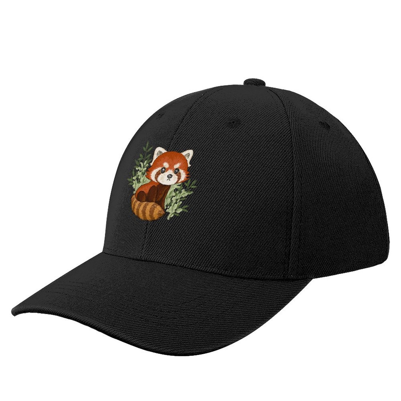 

Black Baseball Cap With Red & Greenery - 100% Polyester, , Cosplay & Christmas, Baseball Cap