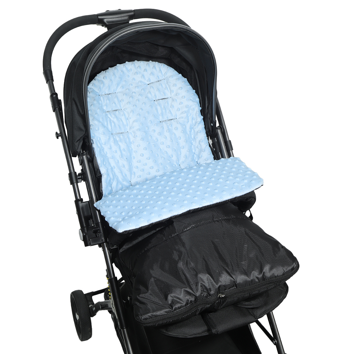 Windproof Thermal Seat Cushion for Strollers, Double-Layer Fabric