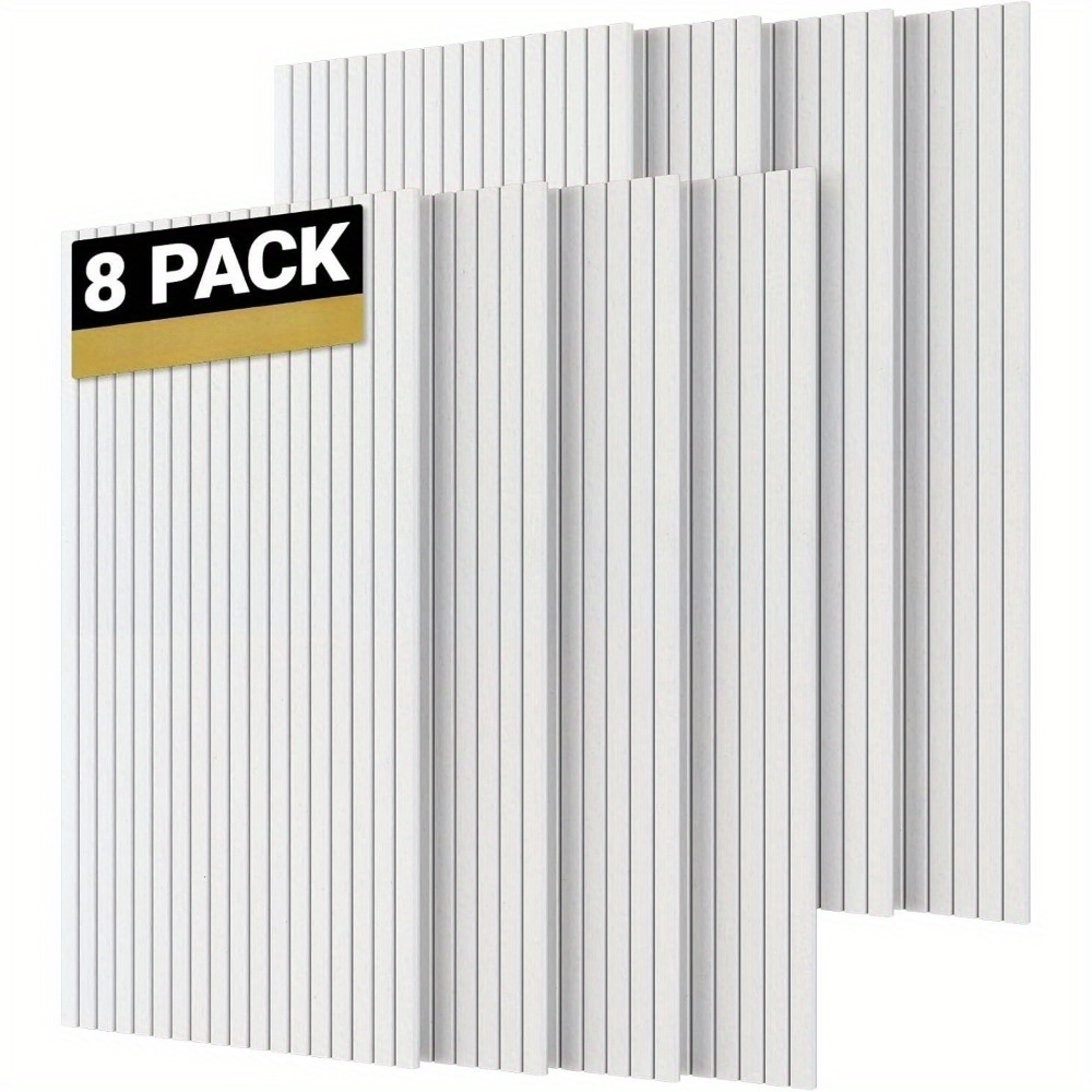   8 pack large acoustic panels 23 6 x 11 8 x 0 4 acoustical wall panel self   sound proof panels decorative soundproof wall panels for echo absorption for   office