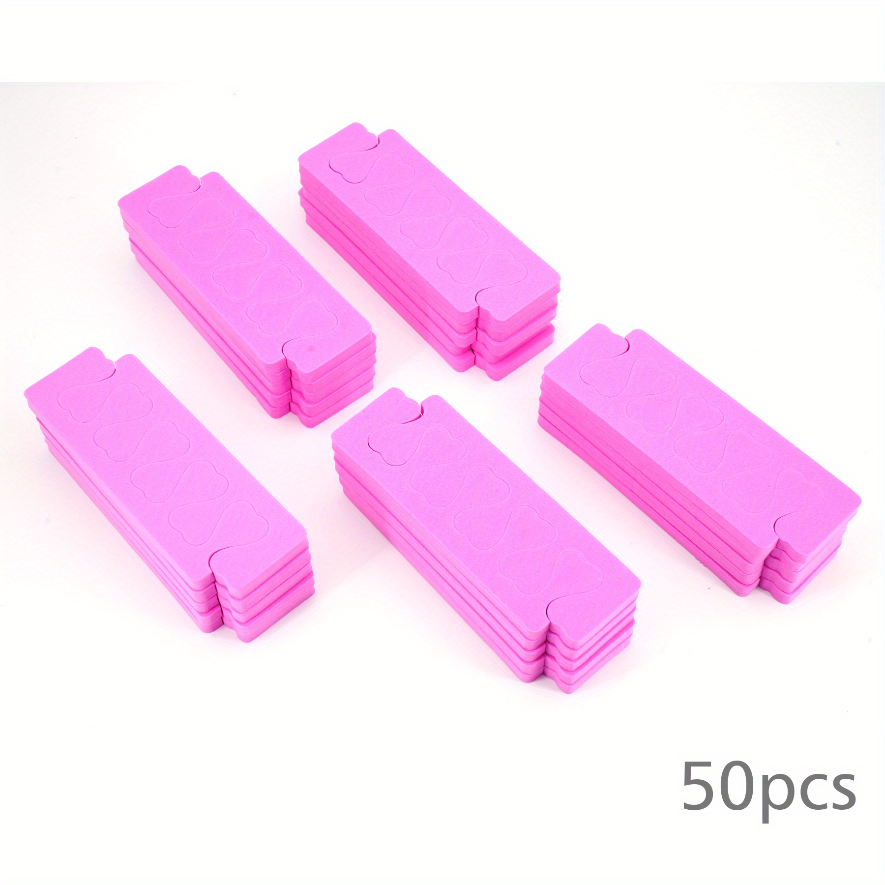 TEMU 10/ piezas Separadores suaves para uñas de los pies y dedos, esponja para gel de uñas, herramienta de belleza para práctica de manicura y
