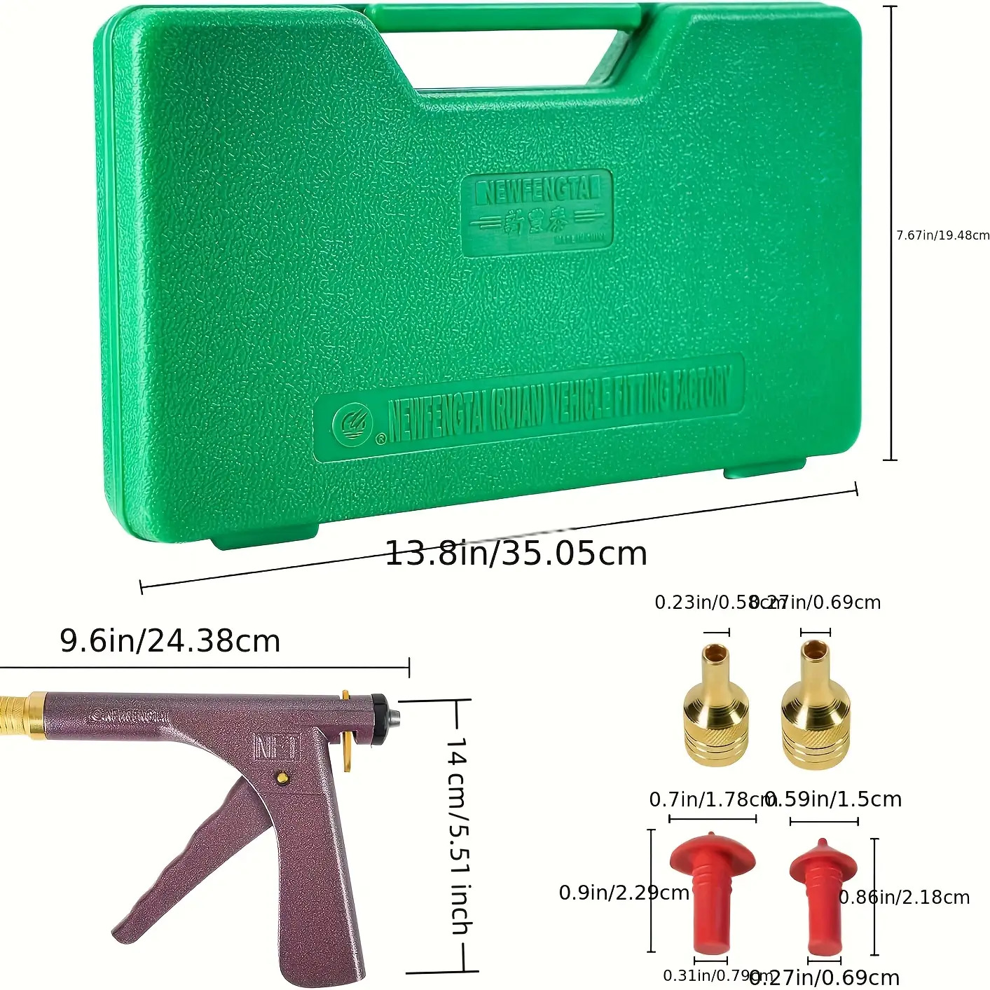 car tubeless tire wheel repair gun kit   rubber plugs mushroom plugs probes nozzles pliers and rubber valves a   solution for   tire repair   suitable for motorcycles motorcycle maintenance tire repair tools Product details 1