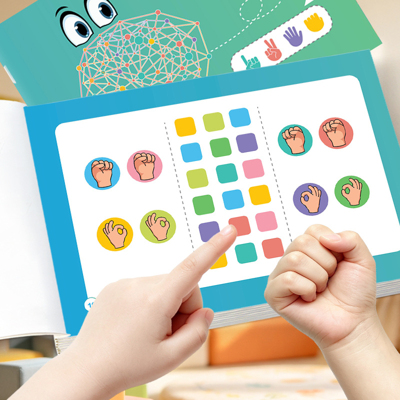 Hand-Eye Coordination Brain Activity Workbook for Toddlers