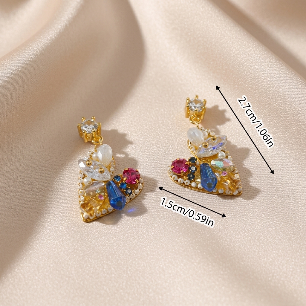 Women's Elegant Graceful Earrings with Sophistication