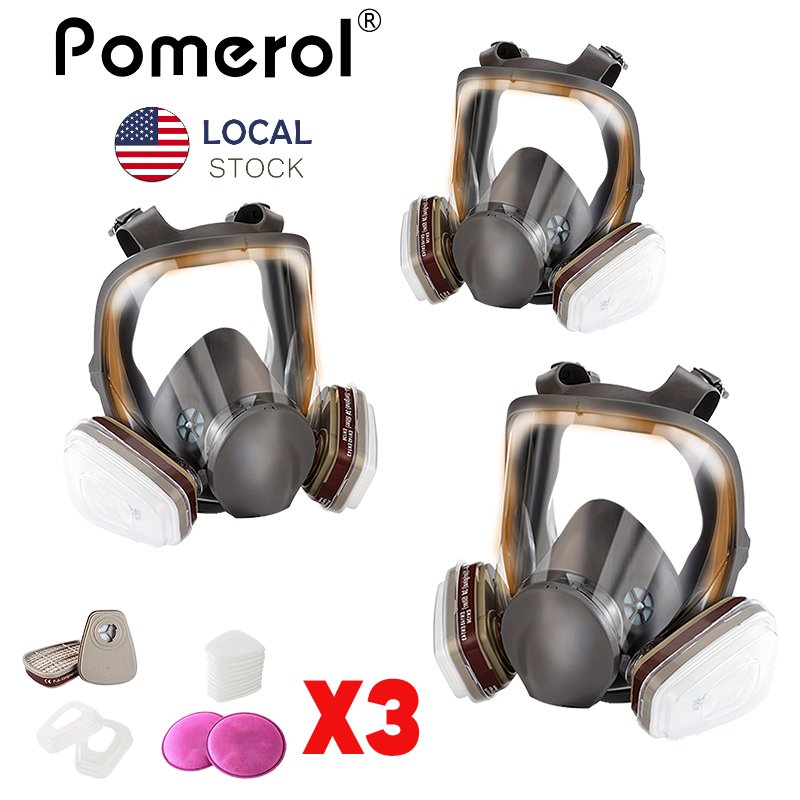 Chemicals Respirator, Paint Respirator For Vapors, Paint, Dust