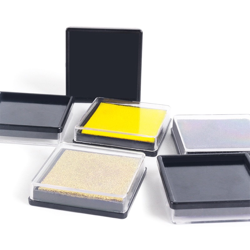 10pcs Multi-Color Ink Pads for Rubber Stamping