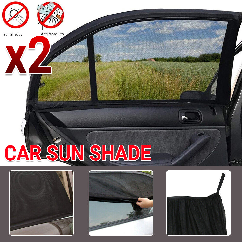 TEMU 2pcs Universal Sun Shades Front Side Seat Car Window Socks Baby Child Protection