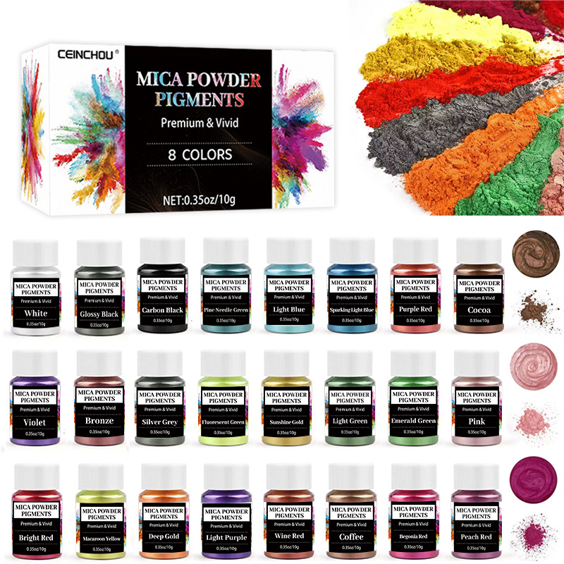 mica powder resin sold on Temu United States