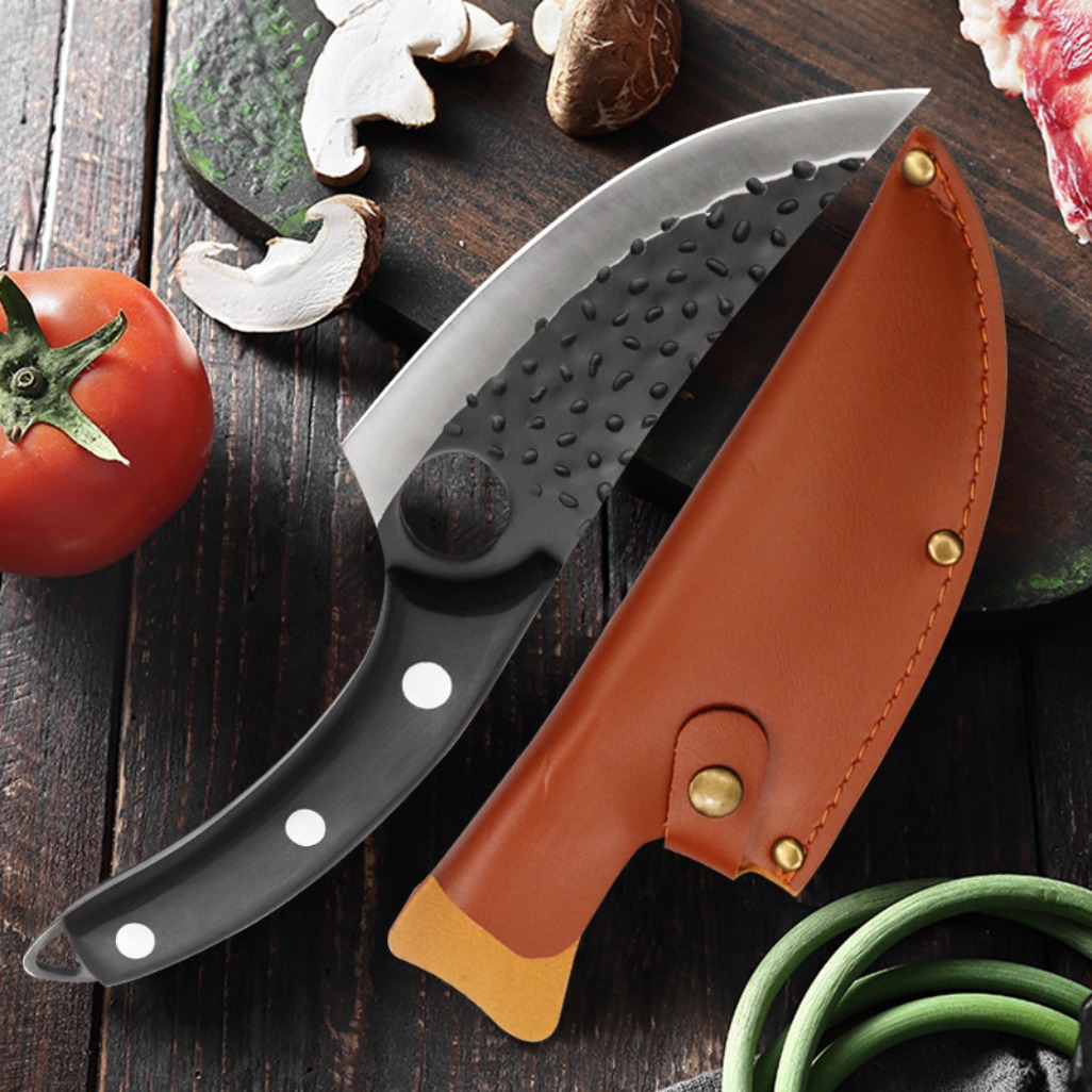 2/4pcs sharp chef meat fruit bbq knife perfect gift for family travel anti-stick ergonomic handle multipurpose stainless steel   knife   gadgets Product details 10