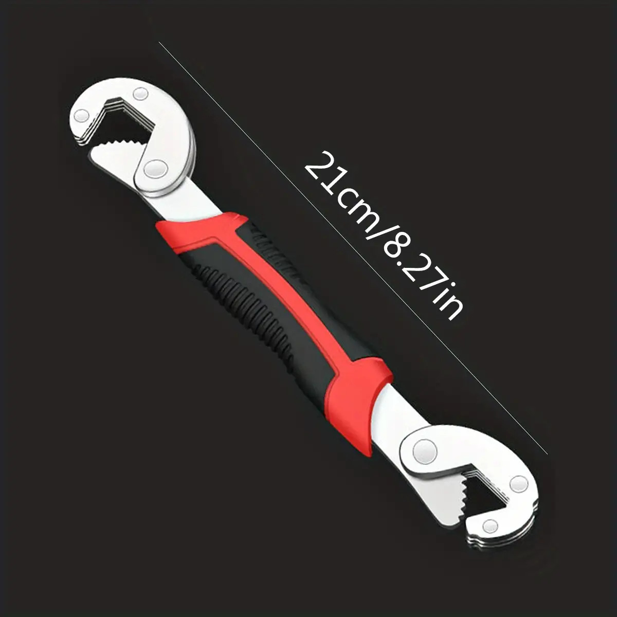Juego de herramientas de alta resistencia ajustable - Combinación de llave multifunción y alicates, apto para bricolaje y reparaciones del hogar, material duradero de acero inoxidable