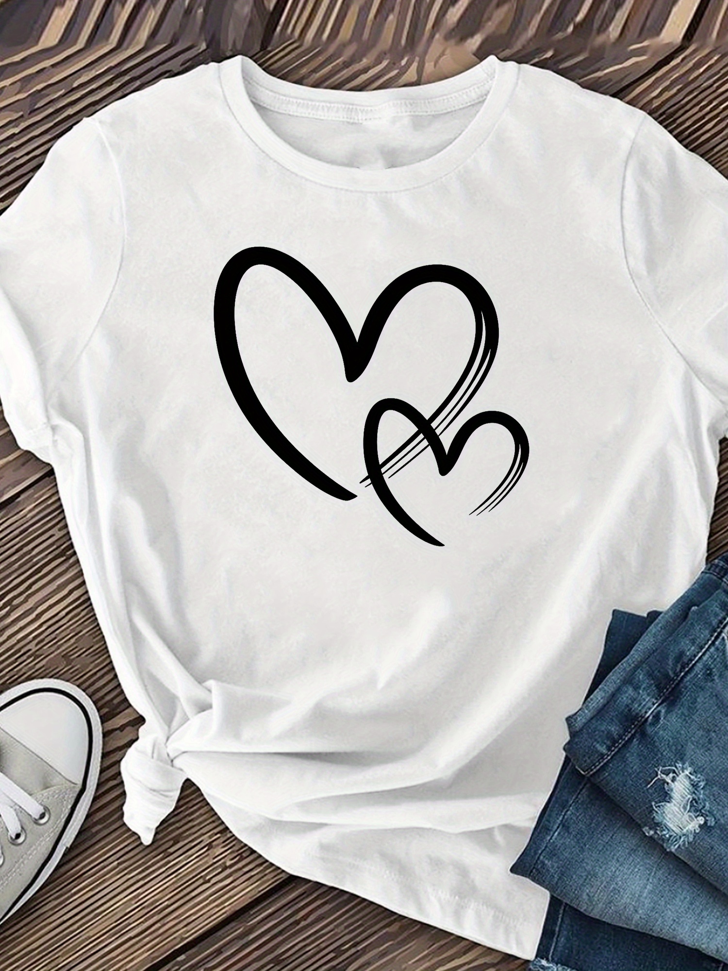 heart shirt sold on Temu United States