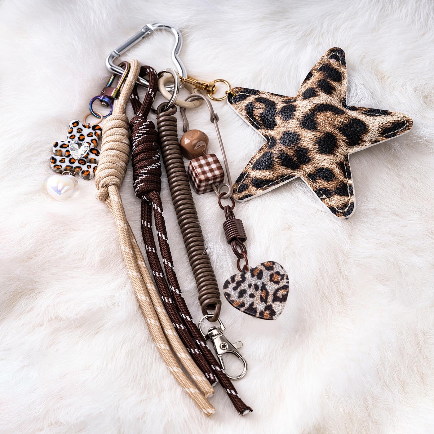 2d Flat - 2d New Pentagram Keychain Versatile Temperament Bag Pendant Fashionable And Chain Handmade Woven Key Mobile Phone Pendant Bag Pendant Pendant