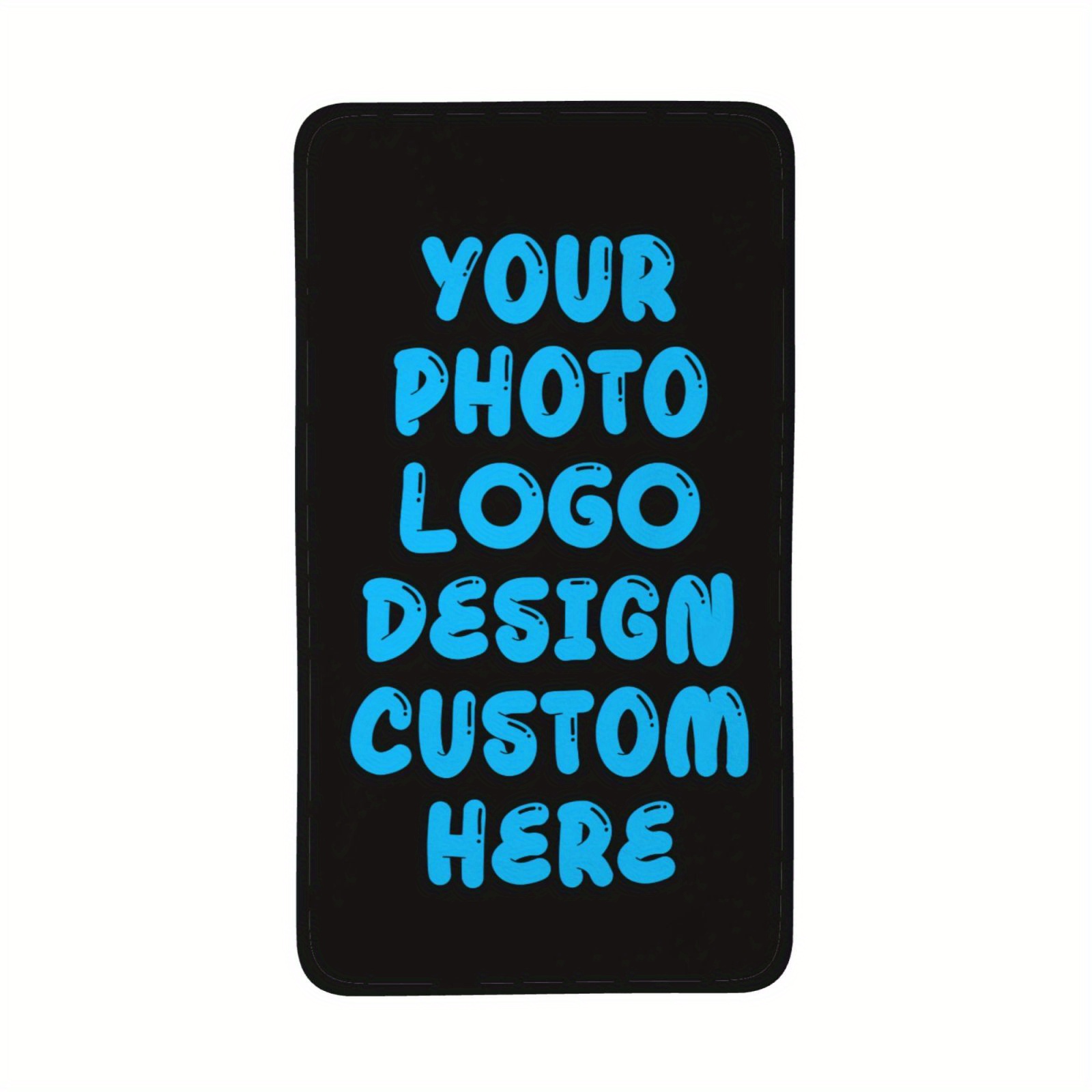 TEMU 1pc, Customizable 16x28in Outdoor Sports Towel, Quick Drying, Portable And Easy To Clean, Halloween, Christmas, Birthday Party Customization