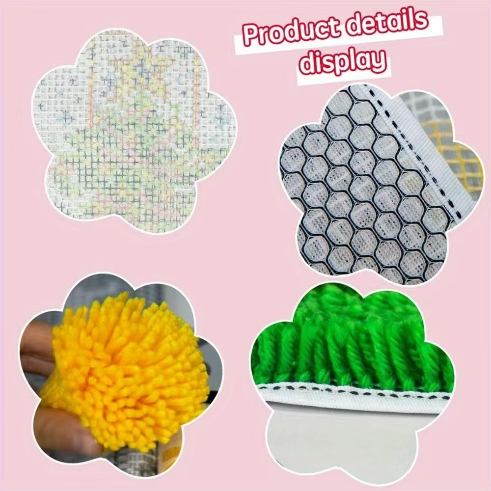 Latch Hook Rugs Creation Kit for Beginners