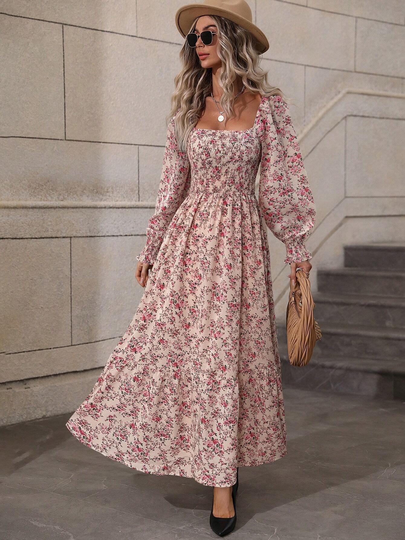 long sleeve summer dresses sold on Temu United States