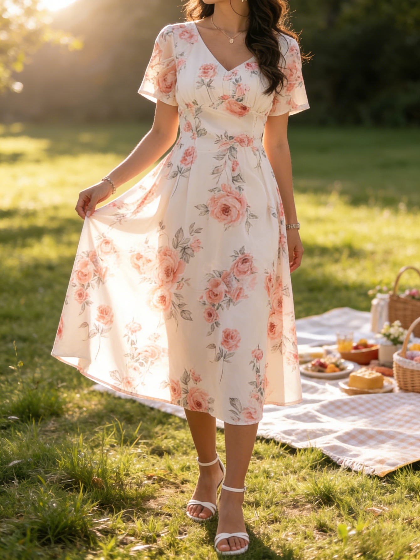 sachin and babi light blue dress petite summer dresses sold on Temu United States