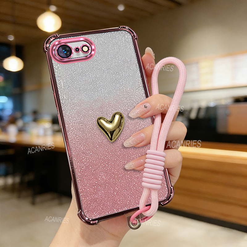 TEMU Phone Case: With Braided Wrist Strap Phone Case For Iphone 16e/ 17e/ 6/ 6 Plus/ 6s/ 6s Plus/ 7/ 7 Plus/ 8/ 8 Plus/ Se (2020)/ Se (2022) Includes