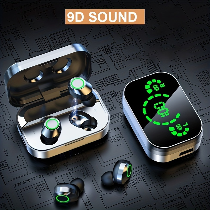 wireless earbuds with   hifi hd   noise reduction calling usb type c charging 800mah lithium battery wireless gaming headphones for everyday use in ear   control and app control durable plastic material anime theme suitable for adults charger not included