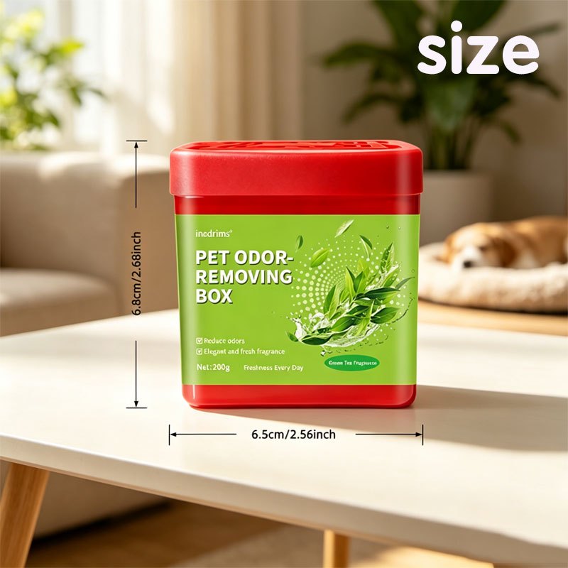 TEMU Pet Deodorizing Box - For Removing Pet Hair And Odor, Absorbing Cat And Dog Shedding, Fresh Indoor Air, Eliminating Unpleasant Pet Smells