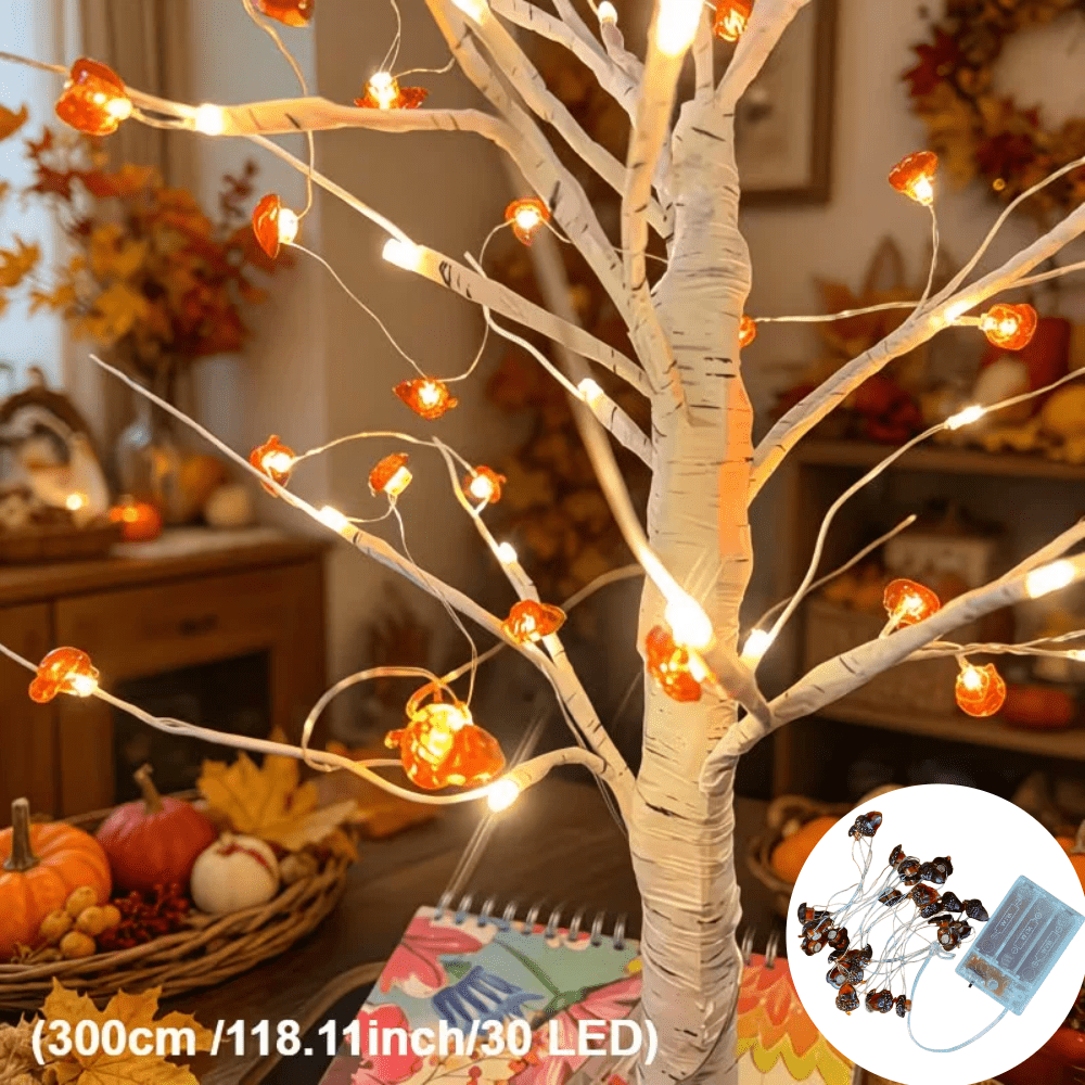 TEMU 1/ -shaped Led String Lights, Copper Wire Lights, , Fairy Light, 3 X Aa Batteries (batteries Not Included), Switch, Festive Decoration For
