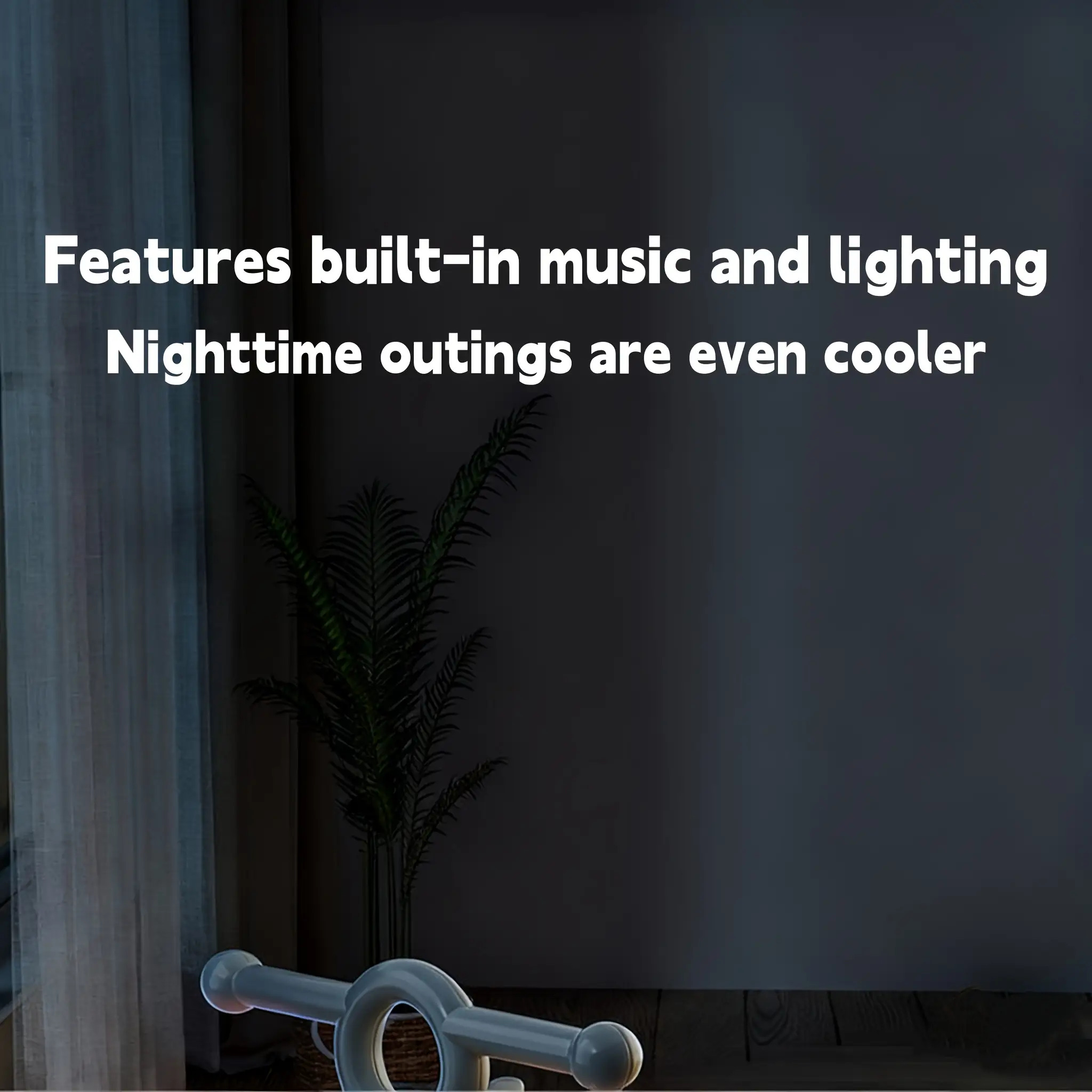 Baby Walker & Toddler Balance Bike with 4-Wheel Stability, 220lb Anti-Tip, Music & Lights - Indoor/Outdoor Ride-On Toy for 12-24 Month Boys & Girls, Parent-Child Interactive Learning Bike, Ideal First Birthday Gift (Pink/Green/Blue/Yellow)