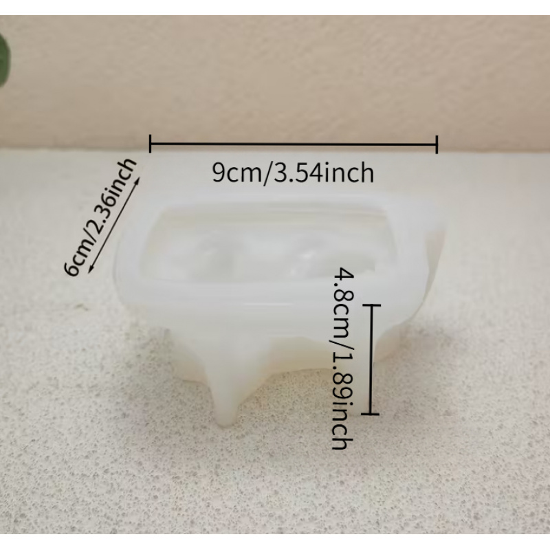 TEMU A Baby Candle Silicone Mold For Diy Plaster Decorations
