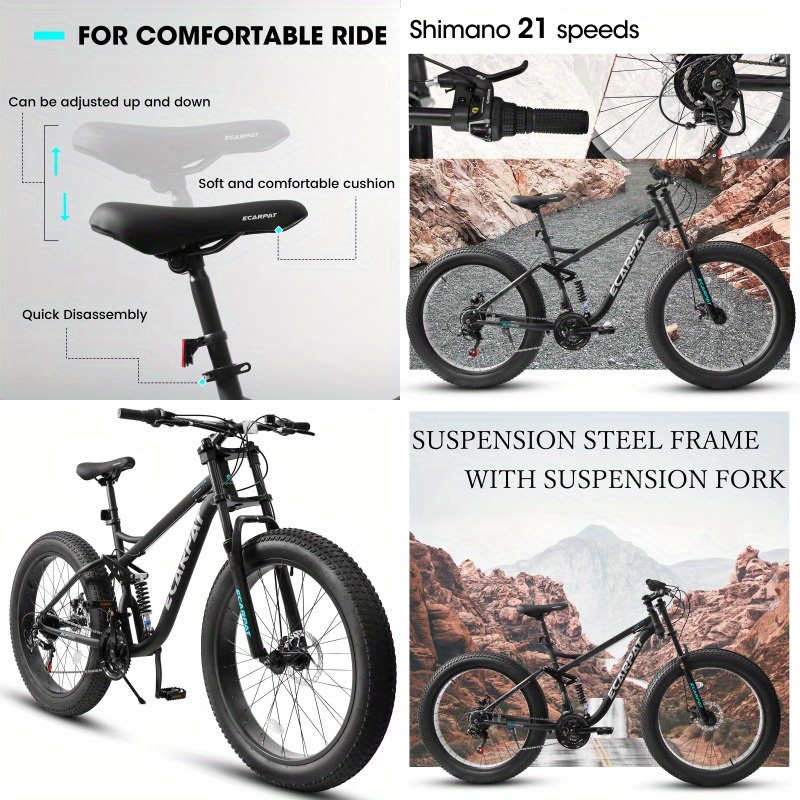 a26309 26 inch mountain bike fullsuspension 21 with discbrake mtb