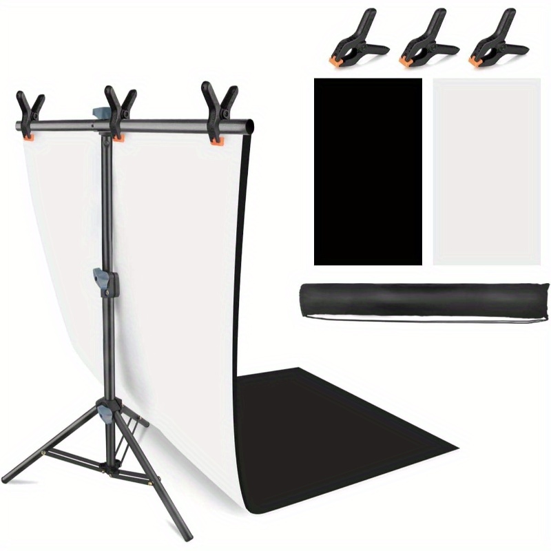 t shaped backdrop stand sold on Temu United States