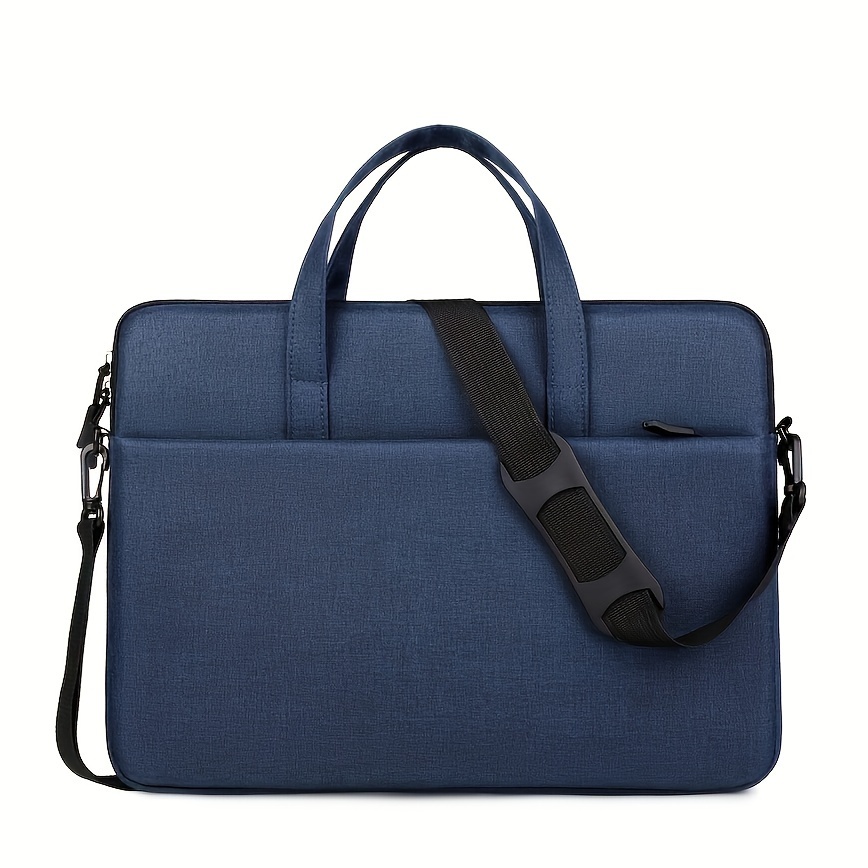 TEMU Borsa per laptop portatile da trasportare a , custodia per laptop da viaggio d' portatile, borsa a tracolla con cerniera per laptop da ufficio