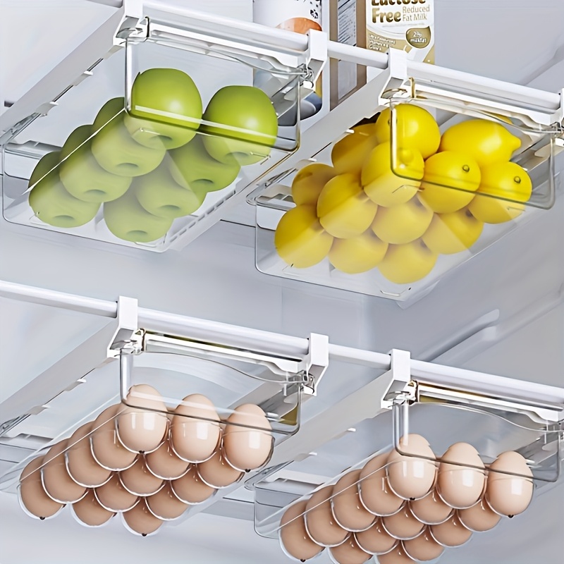 1pc Refrigerator Drawer Organizer Egg Rack