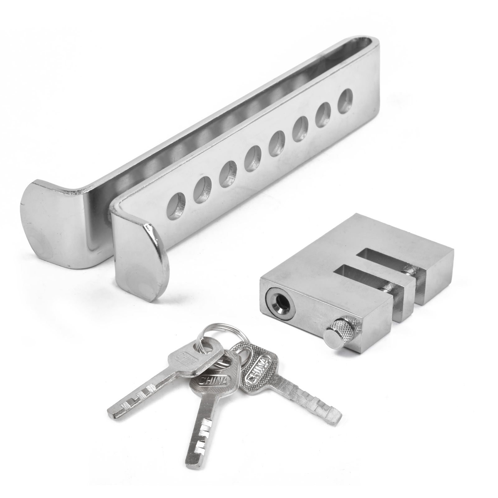 Anti-theft Car Stainless Brake Clutch Pedal Lock Steering Wheel Security Lock