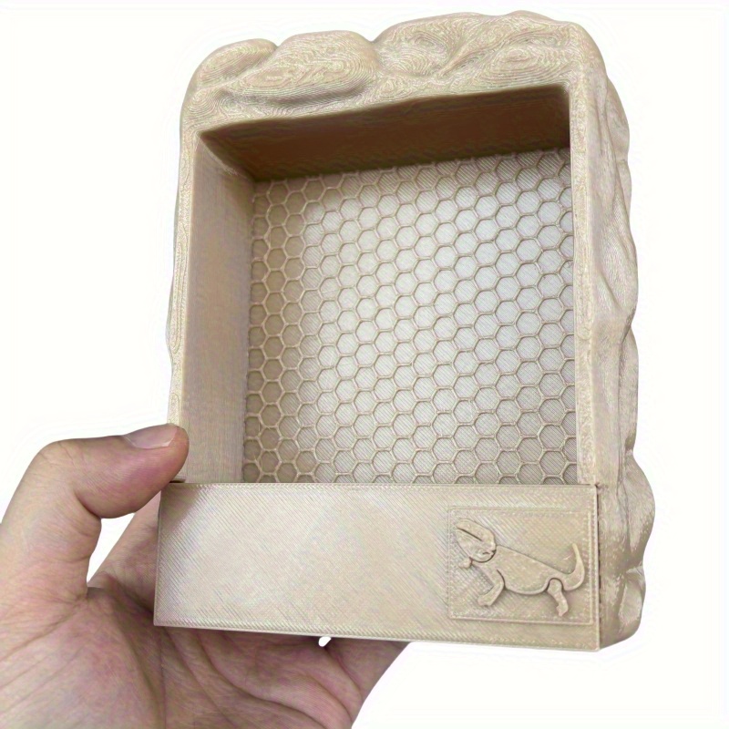 Natural Habitat Feeding Box Decoration for Lizards, Geckos, Chameleons And Other Reptiles And Amphibians