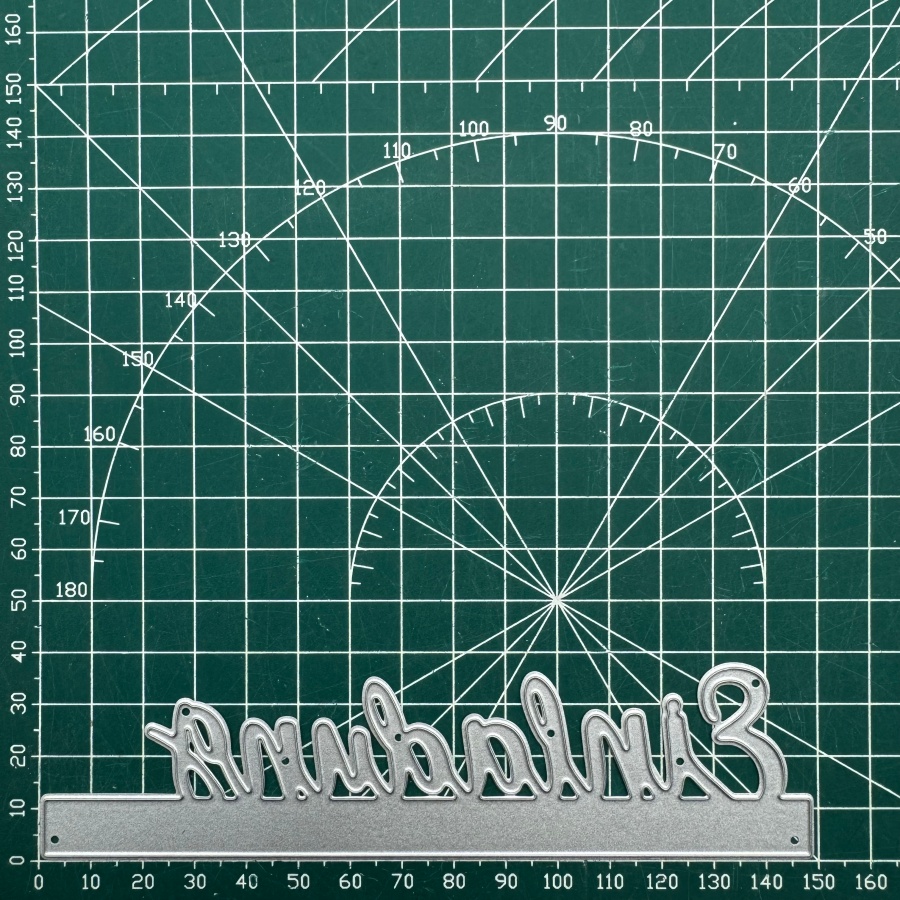 2026 New German Invitation Metal Cutting Dies For Scrapbooking Card Creation Stencils Embossing Craft Decoration