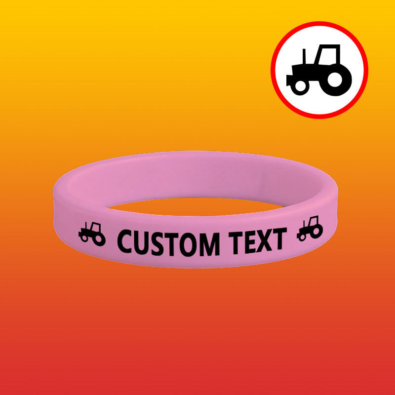 26pcs Custom Silicone Wristbands Set, Personalised Gift