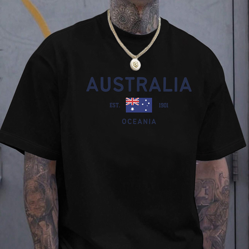 Men's Australia-Inspired Graphic Tee