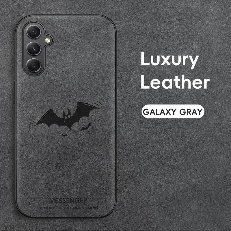 TEMU Night Bats, Premium Synthetic Leather Phone Cover For