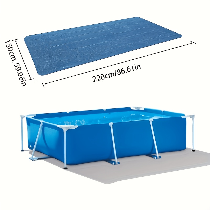 rectangular solar thermal pool cover to fit any size specifically designed for in ground pools and hot tubs features a   for superior heat   and insulation utilizes solar energy to   water temperature simple and easy