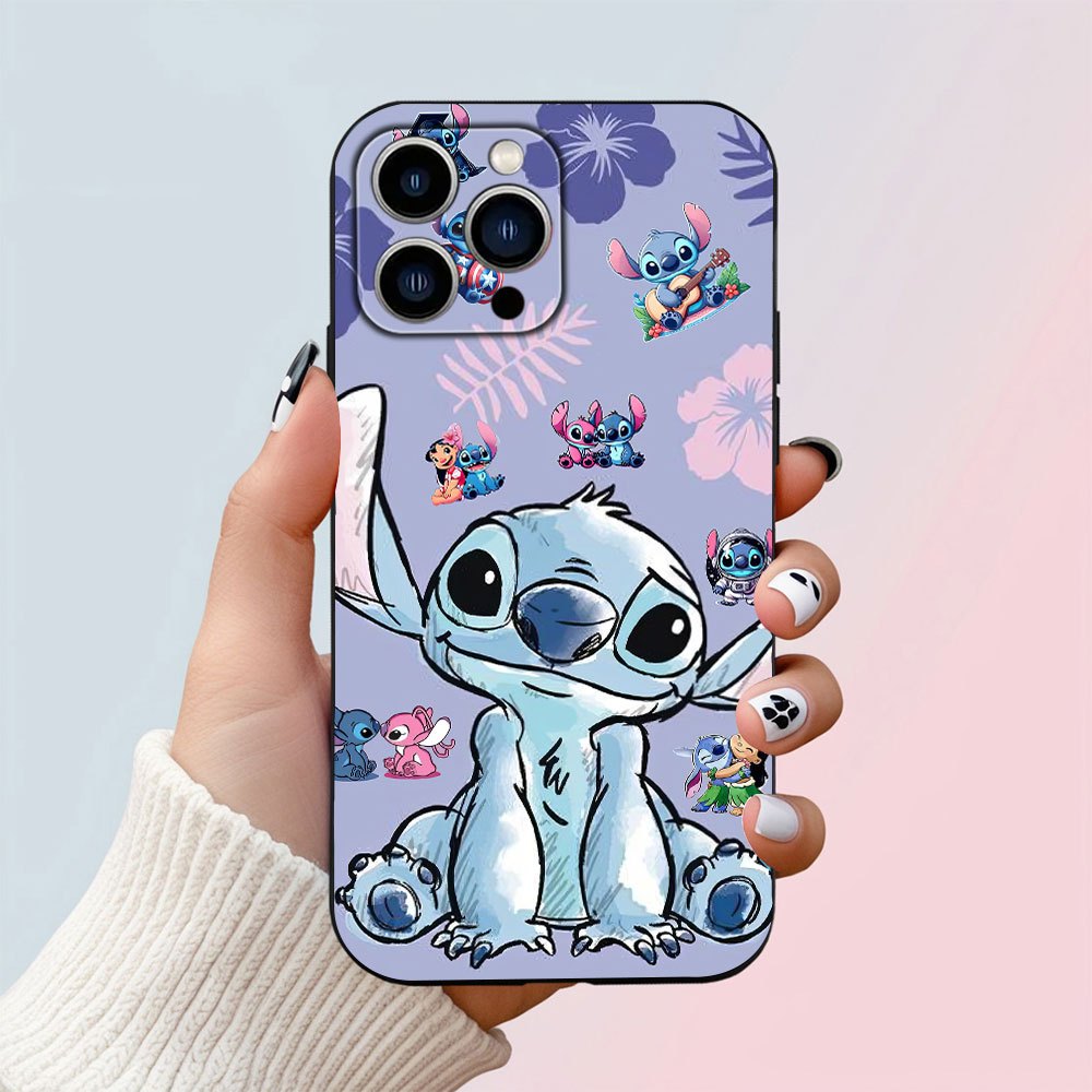 

Tpu Black Case Featuring Monster For Iphone Models 11 Through 16 /plus. A Simple, Stylish, And Trendy Anime Cartoon Mobile Phone Case A Must-have.