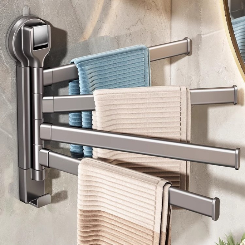 Porta asciugamani da bagno senza foratura, porta asciugamani