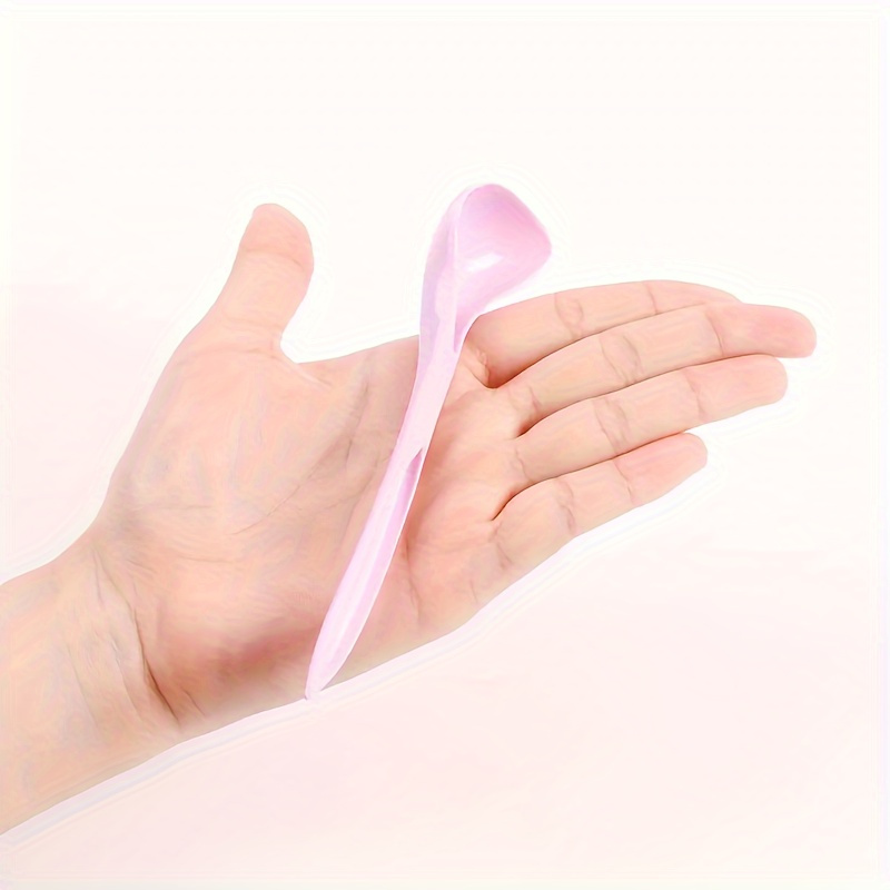 Lot de 5 Pelles à Nourriture pour Animaux en Plastique, Pelle à Nourriture pour Chat Sans Piles en Couleurs Variées, Fournitures Durables pour Soins des Animaux