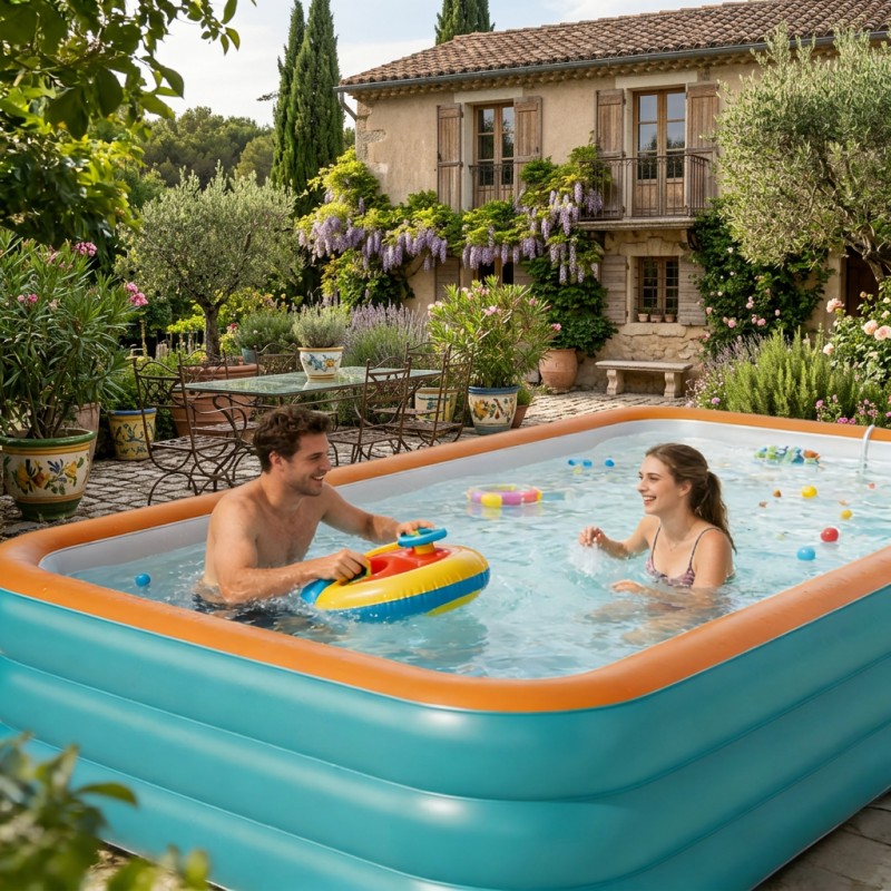 inflatable swimming pool and floor mat with   pump multiple sizes above ground pools outdoor pool decoration suitable for group   parties families assemblies courtyards   summer foldable