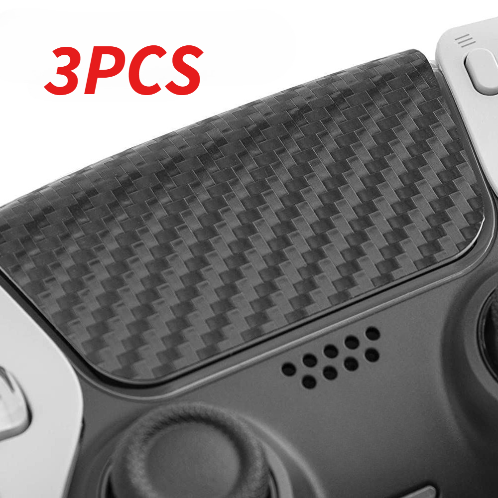 TEMU 3pcs Anti-slip Touchpad Protector & Grip Skin For Ps5 Controller | For Playstation 5 Dualsense | Pre-cut, , Scratch-resistant Shield | Enhanced