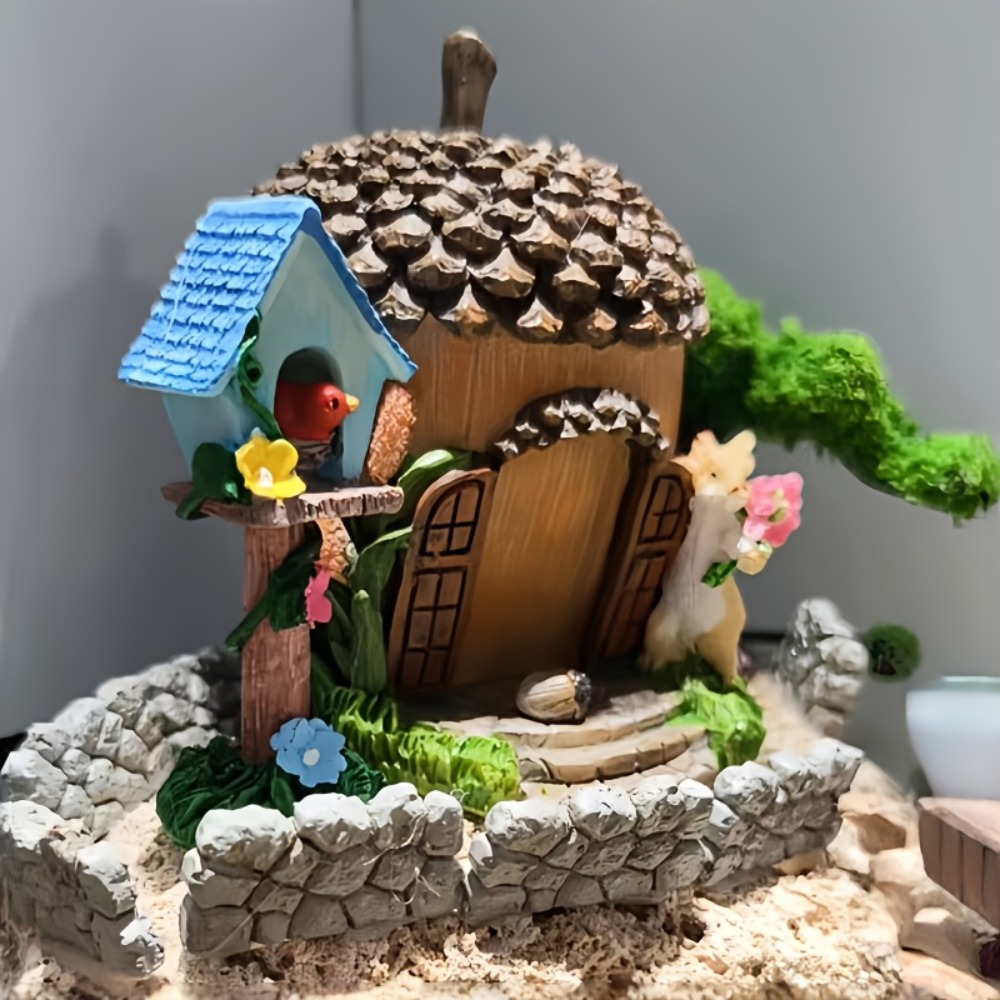 Mini Stone Wall Model Scenery Building Blocks