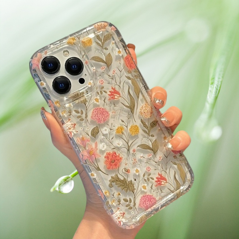 TEMU 3 Phone Case With Yellow Leaves Pattern Suitable For Galaxy S24 Ultra/s24 Plus/s24/s23 Ultra/s23