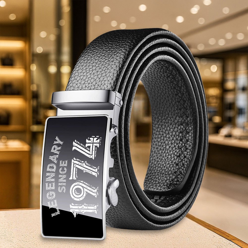 TEMU 1pc Versatile Exquisite Fashion Men's Novelty Belt, Premium Solid Color Belt, Denim Jeans Exquisite Belt, Printed, Trendy Product, Unisex Belt,